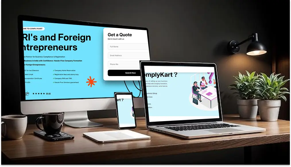ComplyKart Website Design