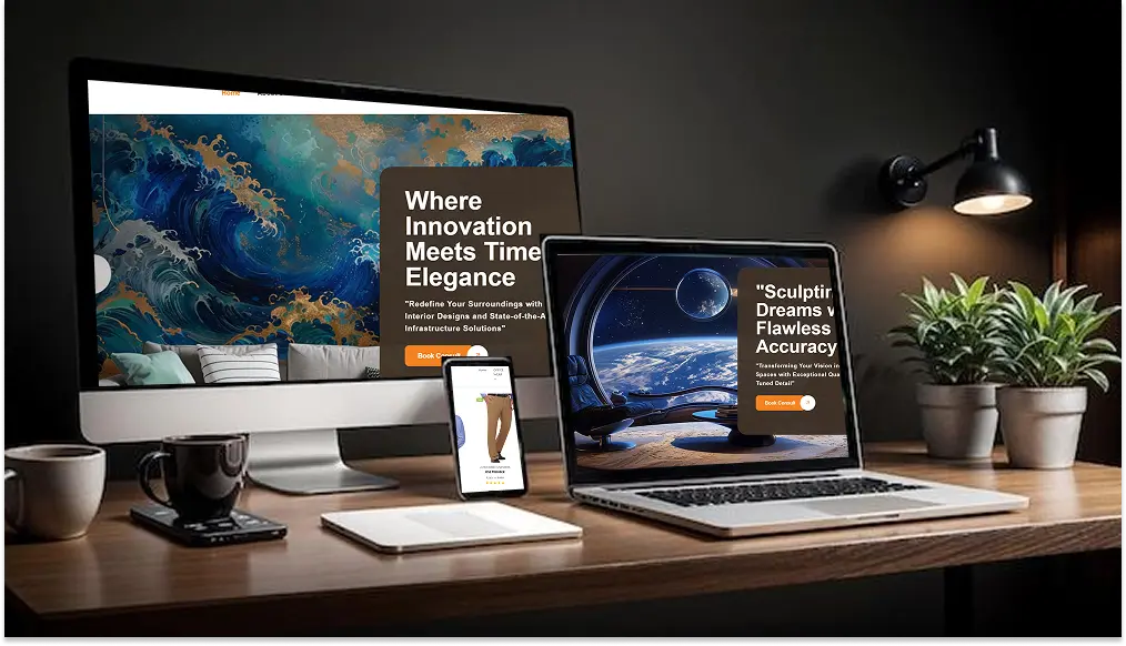 K-Square Interiors Website Design